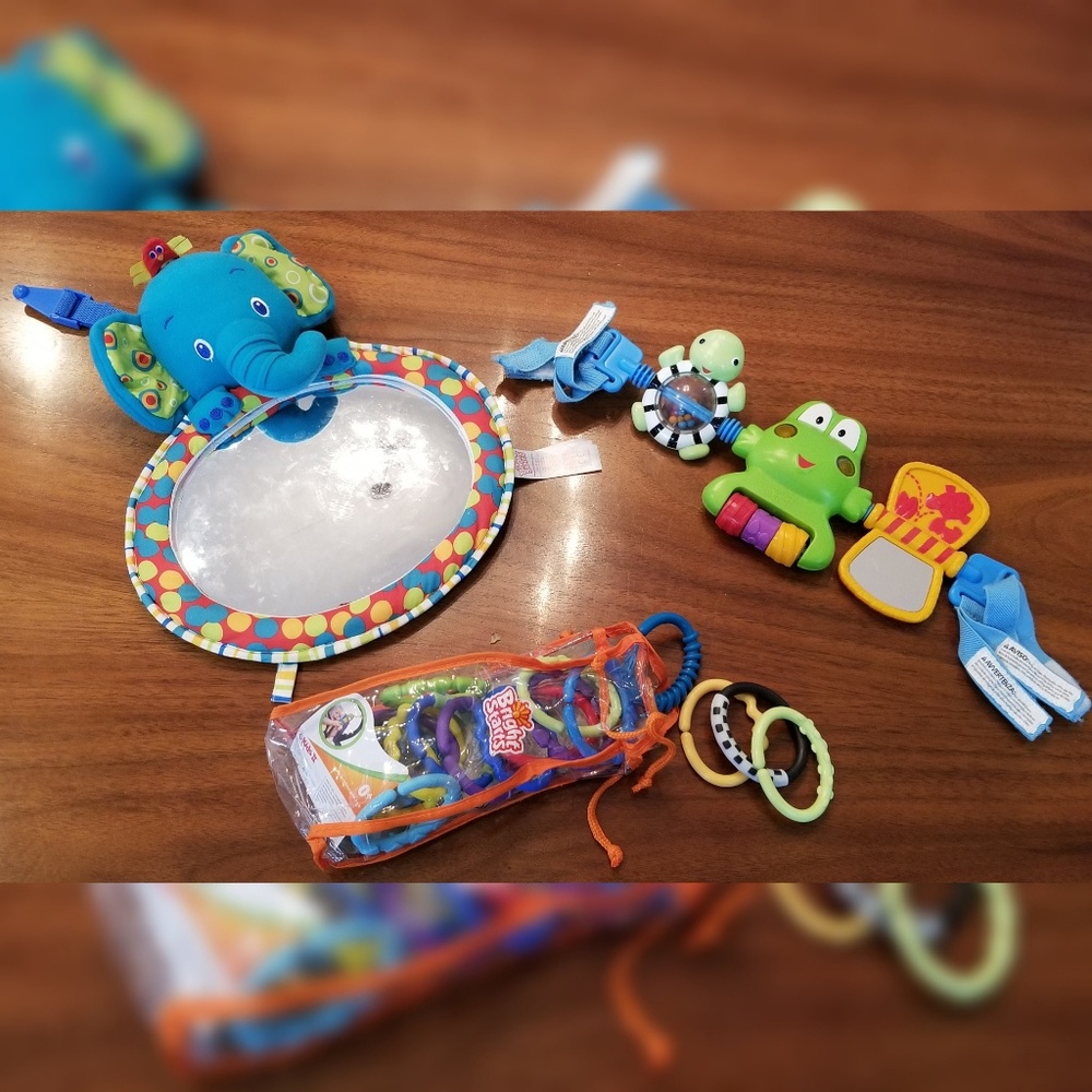 Car seat baby toys